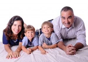 Bia, filhos & Fabio